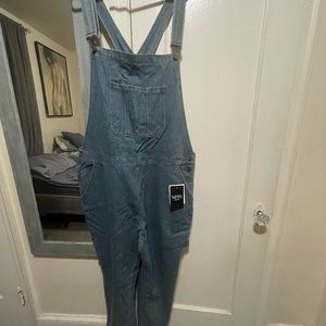 Boo hoo mens denim overalls! New with tags!
